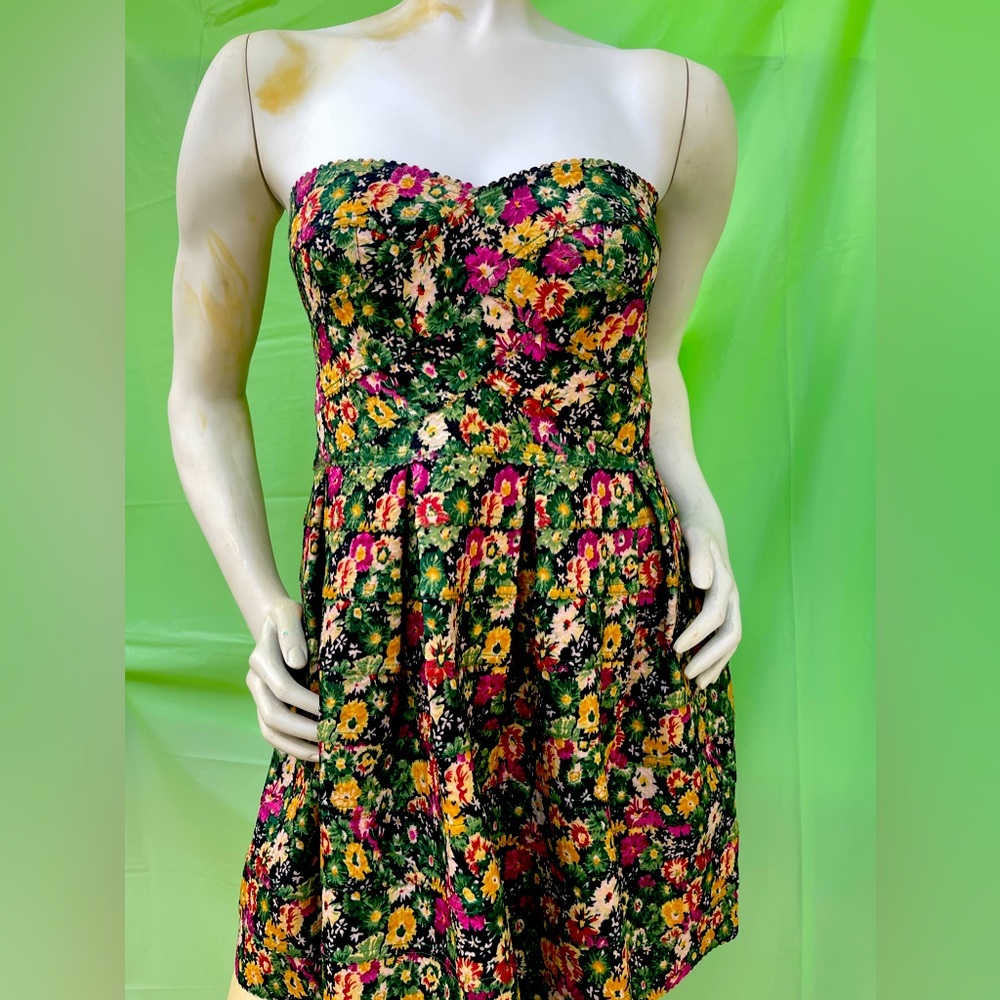 ANTROPOLOGY NWT strapless stretchy dress size S
